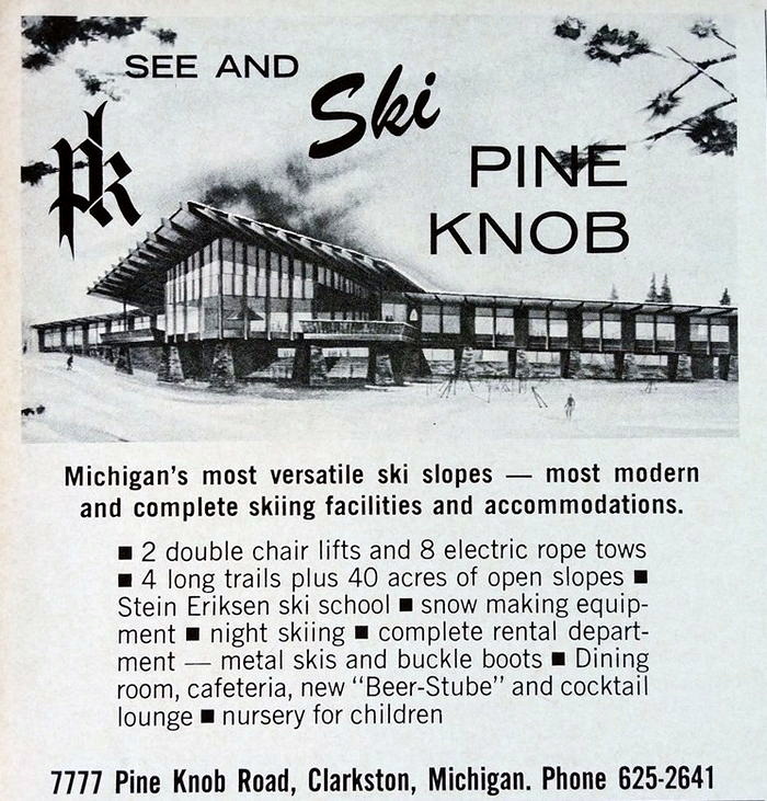 Pine Knob Ski and Snowboard Resort - Print Ad
